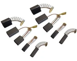 10 st. Koolborstels voor electrisch gereedschap - universele koolborstelset - power tool carbon borstels vervanging - 5 verschillende maten - koolborstel voor elektromotor, boormachines, hoekslijpers, schuurmachines - reserveonderdelen elektromotor