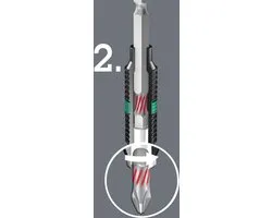 Wera BiTorsion Diamant Bit Plat 1.2x6.5x25mm 1/4" 800/1 BDC