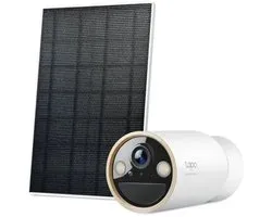 TP-Link Tapo C460 KIT - Caméra de sécurité - Panneau solaire inclus - Plein air - 4K 8MP - IP66 - Caméra Wi-Fi