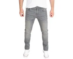 WOTEGA Homme Jean Alistar – Coton stretch – Gris – 5 poches