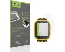 dipos FLEX – 2x Matte Screenprotector geschikt voor Xplora X6 Play BVB-Edition | Volledige Schermbescherming | Case-Friendly