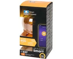 LSC Smart Connect ampoule LED intelligente - Dimmable via l'application - Avec commande vocale - Blanc chaud, blanc froid & blanc