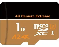 DailySupplies® 1TB Micro SD - Inclusief Adapter - Hoge Snelheid