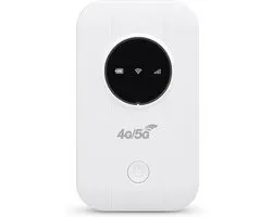 Hotspot Wi-Fi portable 4G/5G, routeur mobile rapide de 300 Mbps avec emplacement pour carte SIM, modem USB 4G LTE prenant en charge jusqu'à 10 appareils, idéal pour les voyages.