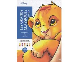 hachette heroes Disney Les Grands Classiques tome 4 - Kleuren op nummer boek