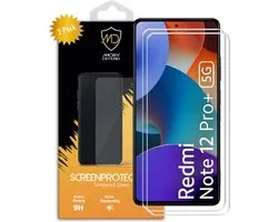 2-Pack MobyDefend Screenprotectors - Geschikt voor Xiaomi Redmi Note 12 Pro Plus 5G - Case-Friendly Screensavers - Gehard Glas