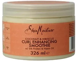 Shea Moisture Noix de coco et hibiscus - Smoothie rehaussant les boucles - 326 ml