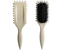 BRUSHER - Crème de brosse Tuning Bounce Curl Define| Brosse à cheveux pour définir les boucles| Cheveux bouclés