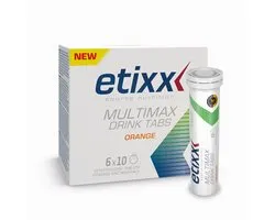 Etixx Multimax Drink Tabs - Sports Nutrition - Supplementen - 60 tabletten - Multivitaminencomplex - Hoge dosering vitaminen - Mineralen - Sporenelementen