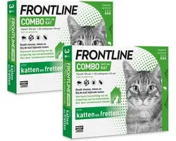 Frontline Combo Spot On Kat - Anti vlooien en tekenmiddel - 2 x 3 pip