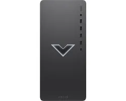 Ordinateur de bureau HP Victus, Intel Core i5-12400F, 16 Go, SSD PCIe NVMe 1 To, NVIDIA GeForce RTX 3060 Ti 8 Go, Windows 11 Home, Argent