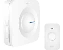 DB3000 ELRO sans fil Sonnette Set - avec récepteur sur batterie - Wit
