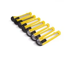 Couteaux sécables - Couteaux artisanaux - Couteaux Stanley - 7 pièces