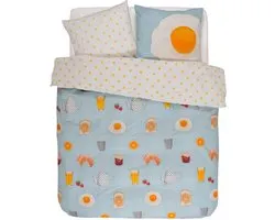 Covers & Co Sunny Side Up - Dekbedovertrek - Tweepersoons - 200x200/220 cm + 2 kussenslopen 60x70 cm - Multi kleur