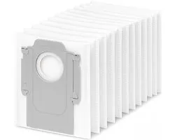 12x Sacs d'aspirateur adaptés aux stations d'aspiration Roborock Q5+, Q7+ et Q7 Max+, S7 MaxV Ultra, S7 Pro Ultra, Q8+ max et pro, S8+ S8 Pro Ultra