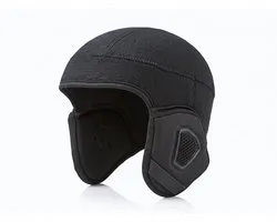 Helmmuts Met Oorwarmers Winter Kit voor ClearView, ICE en Signal Muts Fietshelm Medium Zwart Fietsmuts