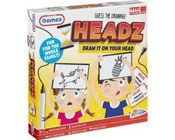 Grafix Gezelschapsspel | HEADZ | teken vaardigheden | Ra Ra wat teken ik? | 30 seconde