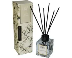 L'Atelier Erin - Reed Diffuser - White Flowers - Geurstokjes - Huisparfum - Interieurparfum - Huisgeur Geurstokjes - Daily fragrance rituals - 100 ML