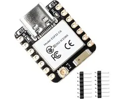 Heemol Voor XIAO ESP32-C6 ontwikkelbord, ESP 32 C6 WLAN BLE5.0 microcontroller, voor het opladen van de batterij - Homevero