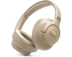 JBL Tune 780NC Draadloze Over-Ear Koptelefoon – Adaptive Noise Cancelling – Bluetooth 6.0 – 76 Uur Batterijduur – JBL Pure Bass – Spatial Sound – Multipoint – Beige