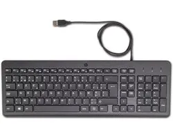 HP 150 Wired - Toetsenbord - Azerty - Zwart