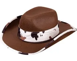 Boland - Hoed cowboy Texas bull Bruin - 58 - Volwassenen - Unisex - Cowboy - Indiaan