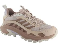 Chaussures de randonnée Merrell Moab Speed 2 GTX pour femme - Chaussures basses imperméables pour femme - Nougat