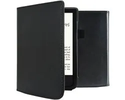 imoshion Ereader Cover / Case Convient pour Pocketbook HD 3 / Vivlio Lux 5 / Pocketbook Basic Lux 4 / Pocketbook Touch Lux 5 - imoshion Vegan Leather Bookcase - Zwart