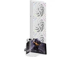 Waterkoeler - CPU Koeler Liquid Cooler - Computer Koelen - 360mm Radiator - 6.67 inch Scherm - Wit