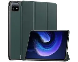 Étui pour tablette Xiaomi Pad 6 / 6 Pro iMoshion Trifold Bookcase - Vert foncé