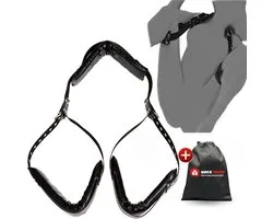 Quick Relief Kinky Missionary™ - Bondage set - Leg Restraint Straps - Handboeien - Spreidstang leder - Sex Swing - Seksmeubel voor Vrouwen - BDSM