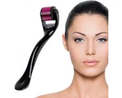 Dermaroller 0.3mm Needle - Micro Needling Roller - Anti Acne/Cellulitis/Rimpels/Littekens/Striae Lichaams & Gezichts Roller