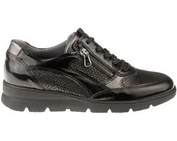 Waldlaufer - 902001-H-Bruni - Dames veterschoenen - Kleur: Zwart - Maat: 39