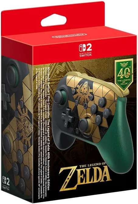 Nintendo Switch 2 Pro Controller The Legend of Zelda 40th Anniversary PREORDER✅