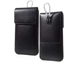 Case Cover Vertical Double Pocket voor MEIZU M16 (2018) - Black