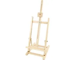 Schildersezel - 76x27 cm - hout - tafelmodel - Verstelbaar - grenenhout - inklapbaar