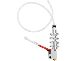 SnelShoppen - I3 Mega Hotend 12V 40W V5 Compatibele Extruder Assemblage voor Mega S, MegaPro 3D Printers met PC4-M10 Aansluitingen en 1M PTFE Slang