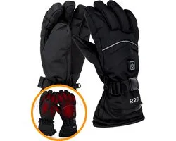 R2B Verwarmde Handschoenen oplaadbaar - Maat XL - Waterdicht - Elektrische Handschoenen Winter - Touchscreen Handschoenen Heren & Dames - Model 'Leuven'