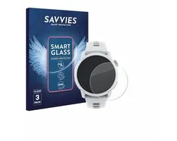 3 Stuks Savvies Screenprotector - geschikt voor Coros Pace 2/ 4 - beschermfolie glas transparant