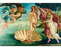 Bluebird Puzzle legpuzzel Botticelli De geboorte van Venus 2000 stukjes.