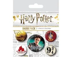 Harry Potter Gryffondor 5 Badge Pac