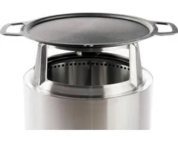 Solo Stove adapter + plancha voor Bonfire D47,6cm RVS