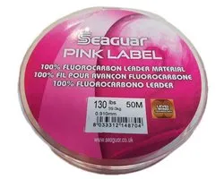 Colmic Seaguar Pink Label Flurocarbon 50 M Rose 0.435 mm