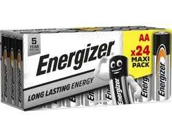 Energizer Everyday - Piles - AA (LR6) - Alcaline - 24 pièces