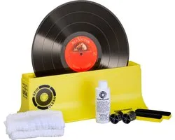 Pro-Ject Spin Clean Record Washer - Grondige Vinylreiniging - Verwijdert Stof & Vuil - Verbetert Geluidskwaliteit – Geel