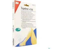 Tegaderm + Pad 3m Transp Steril 9cmx10cm 5 3586p
