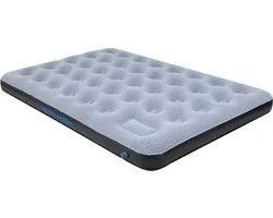 Unisex Air Mattress with Integrated Foot Pump- High Peak - Non-Slip Function - Breathable - Indoor and Outdoor Use