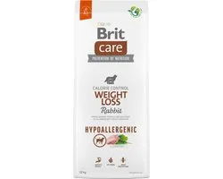 Brit Care Hypoallergenic Perte de Poids Lapin & Rice 12 kg - Chien
