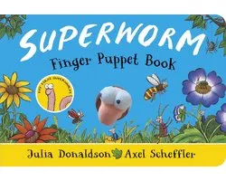 Superworm Finger Puppet Book - the wriggliest, squiggliest superhero ever!
