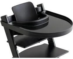 Playtray For The Stokke Tripp Trapp - Avec sangle - Noir